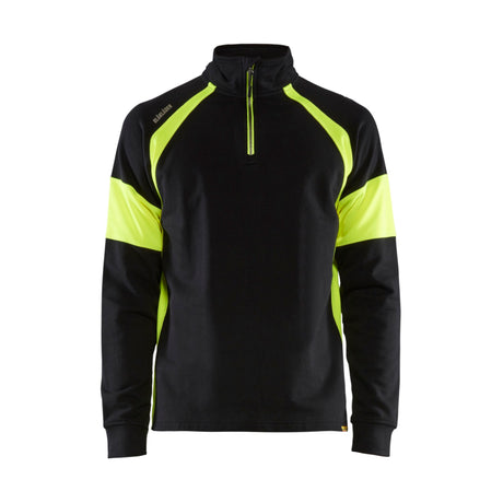 Blåkläder Sweatshirt med varselpartier
