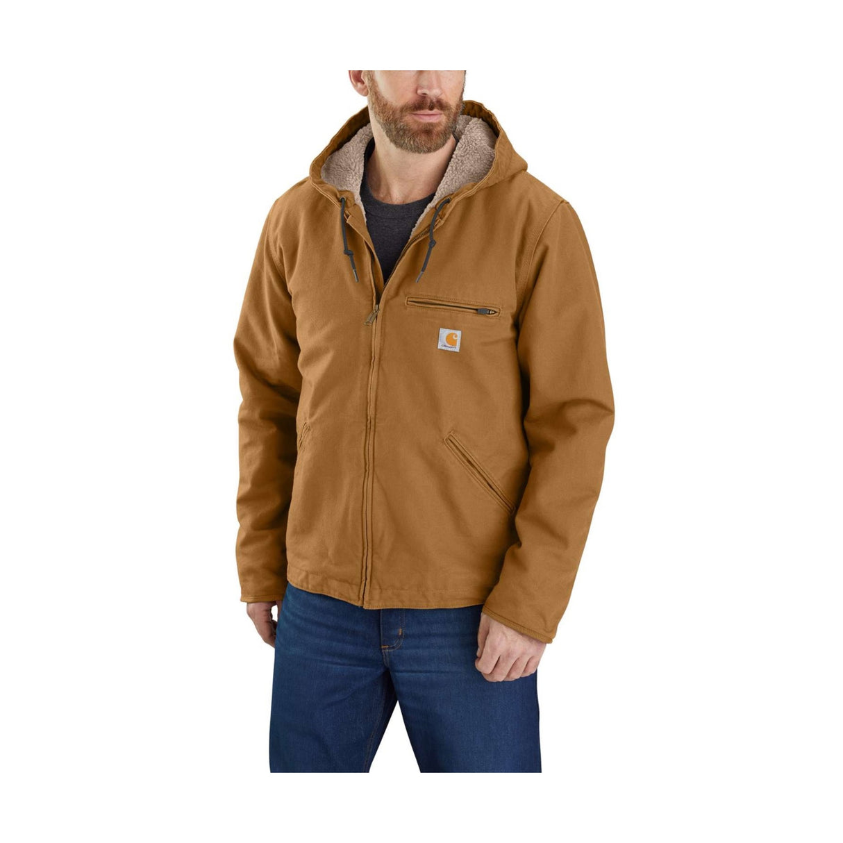 Carhartt WASHED DUCK SHERPA LINED JACKET