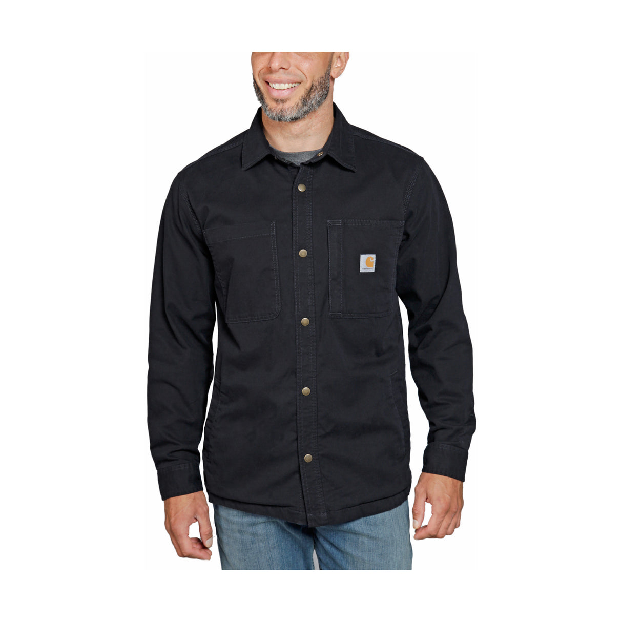 Carhartt FLEECE LINED SNAP FRONT SHIRT JAC