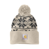 Carhartt KNIT POM JACQUARD BEANIE