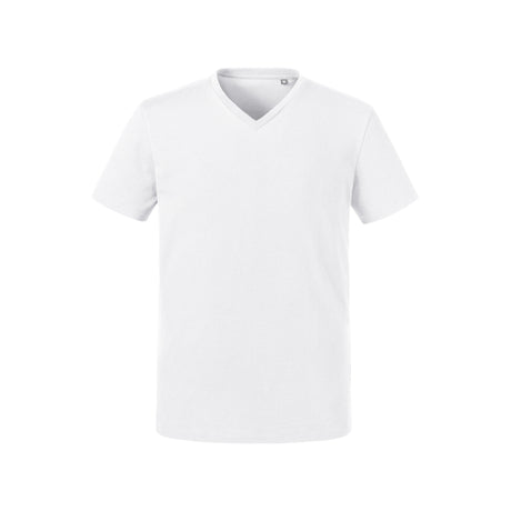 Russell Men's Pure Organic V-Neck Tee