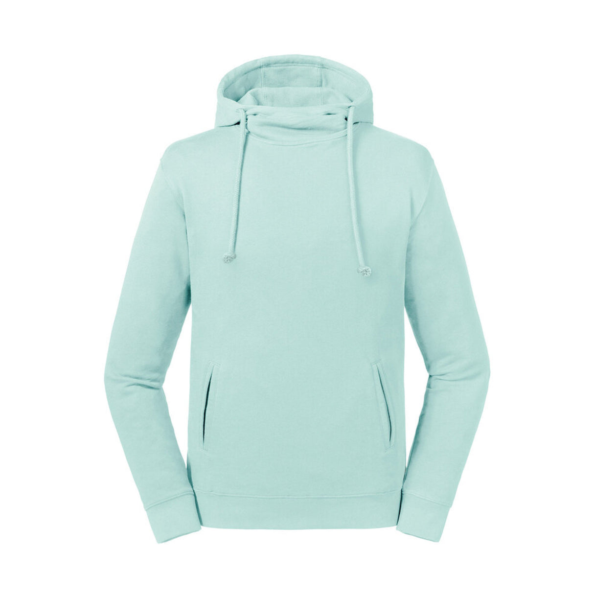 Russell Pure Organic High Collar Hooded Sweat