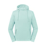 Russell Pure Organic High Collar Hooded Sweat