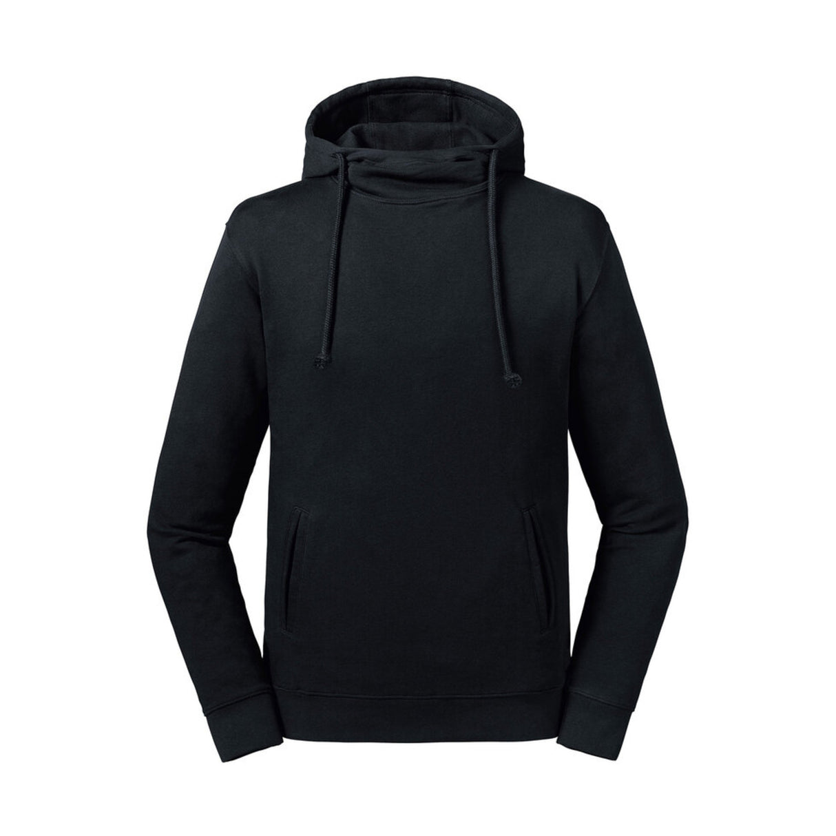 Russell Pure Organic High Collar Hooded Sweat