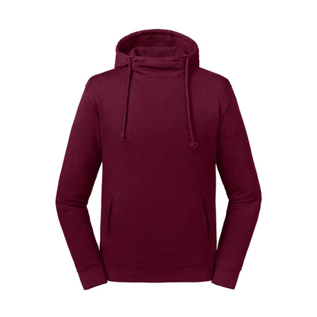 Russell Pure Organic High Collar Hooded Sweat