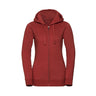 Russell Ladies Authentic Melange Zipped Hood Sweat