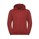 Russell Men´s Authentic Melange Zipped Hood Sweat