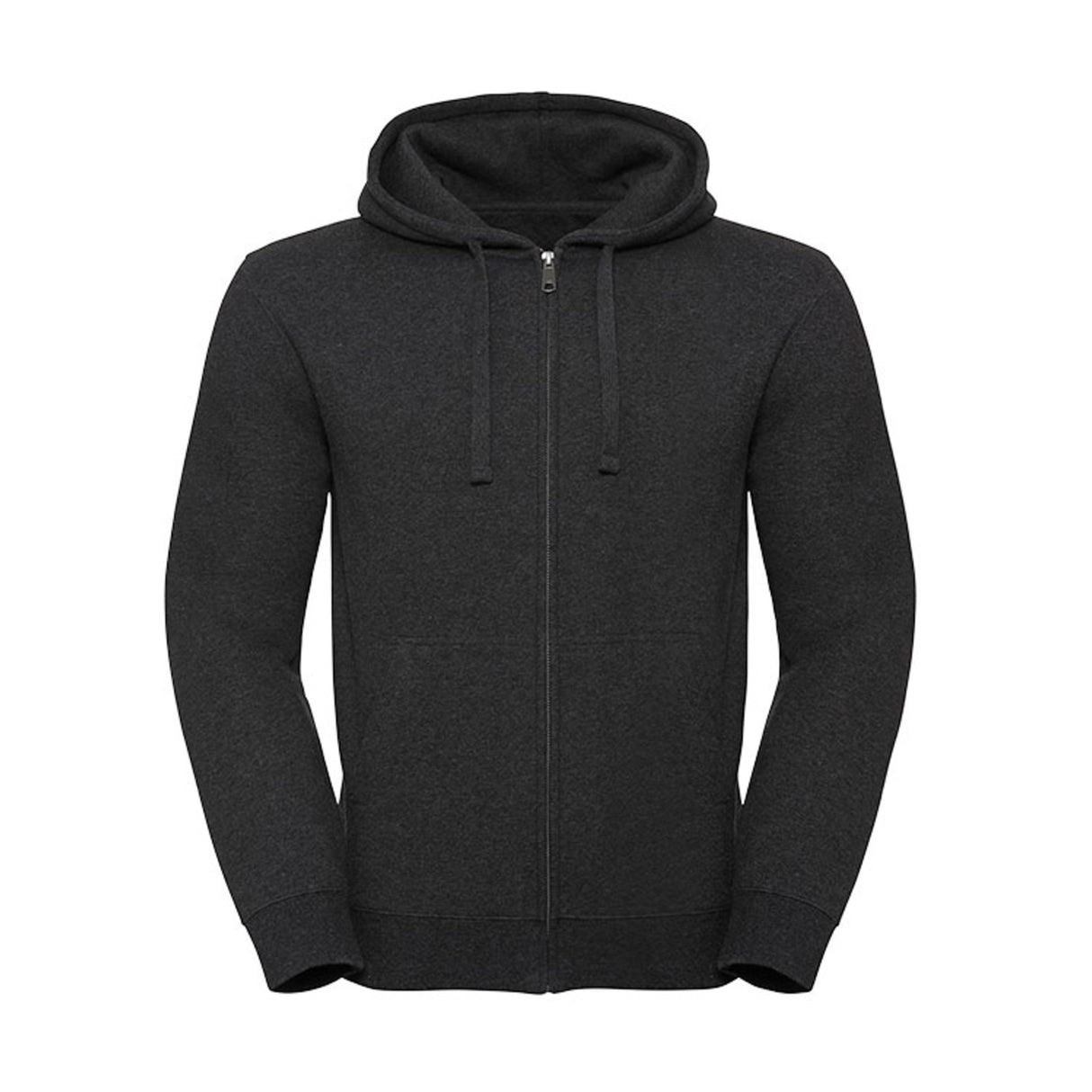 Russell Men´s Authentic Melange Zipped Hood Sweat