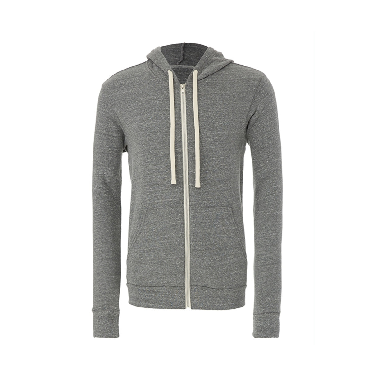 Bella Canvas Unisex Triblend Sponge Fleece Full-Zip Hoodie