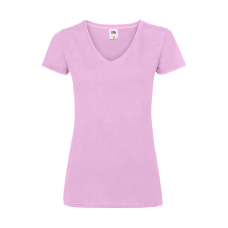 Fruit of the loom Ladies Valueweight V-Neck T