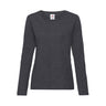 Fruit of the loom Ladies Valueweight Long Sleeve T