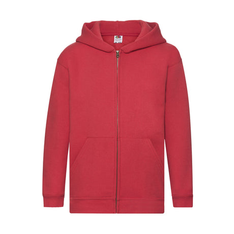 Fruit of the loom Kids Premium Hooded Sweat Jacket