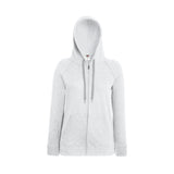 Fruit of the loom Ladies Lightweight Hooded Sweat Jacket