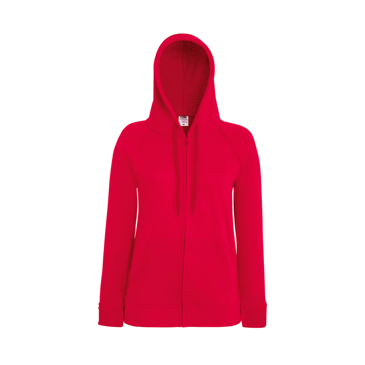 Fruit of the loom Ladies Lightweight Hooded Sweat Jacket