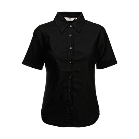 Fruit of the loom Ladies Short Sleeve Oxford Shirt