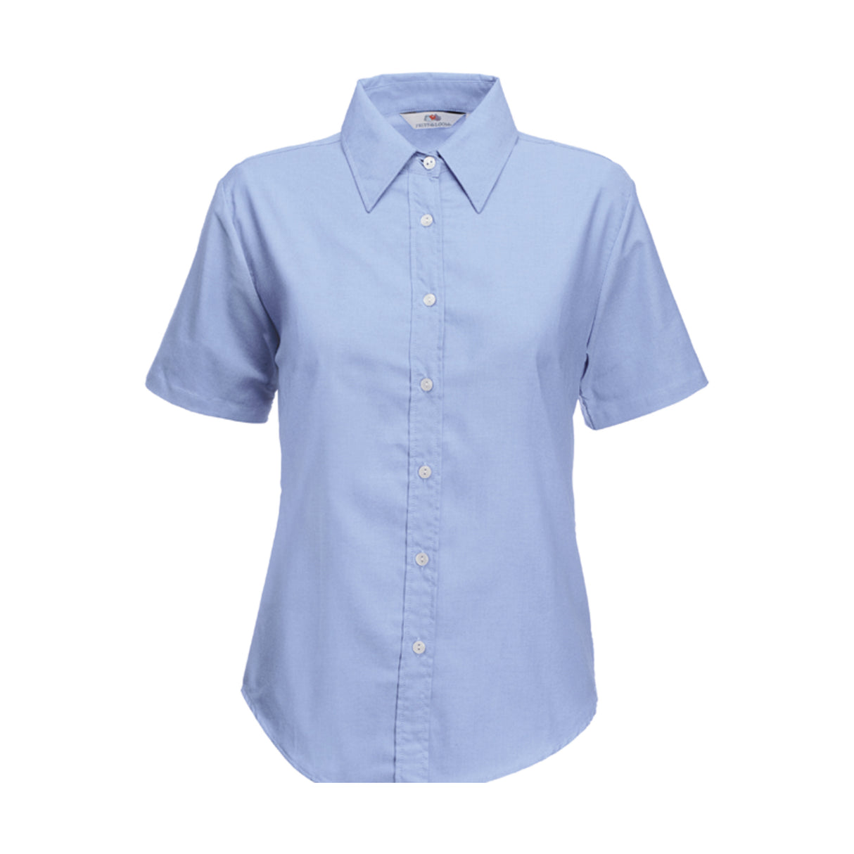 Fruit of the loom Ladies Short Sleeve Oxford Shirt