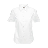 Fruit of the loom Ladies Short Sleeve Oxford Shirt