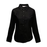 Fruit of the loom Ladies Long Sleeve Oxford Shirt