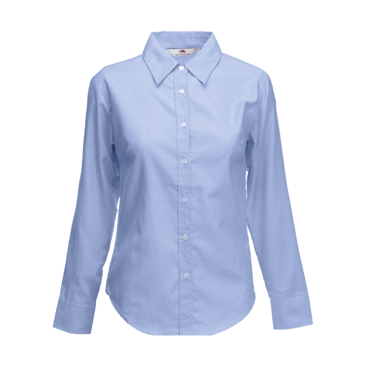 Fruit of the loom Ladies Long Sleeve Oxford Shirt