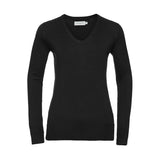 Russell Ladies Vneck Pullover