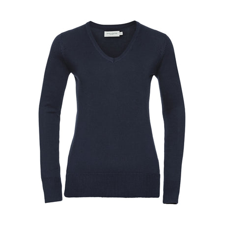 Russell Ladies Vneck Pullover