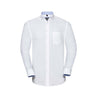 Russell Men´s LS Tailored Washed Oxford Shirt