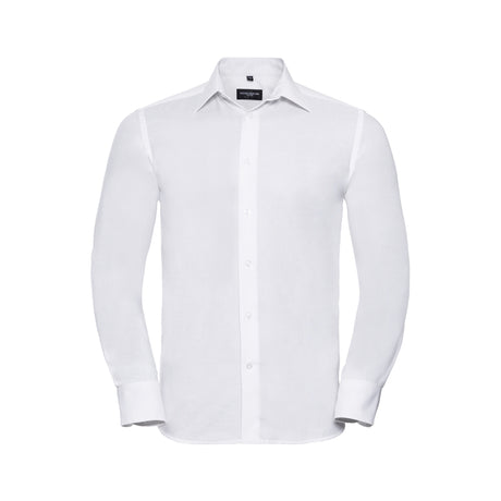 Russell Men´s Long Sleeve Easy Care Tailored Oxford Shirt