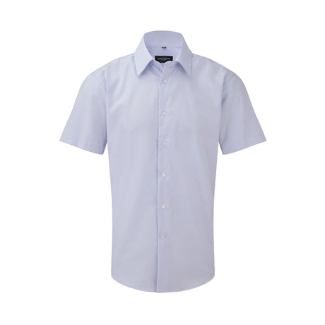 Russell Men`s SS Easy Care Tailored Oxford Shirt