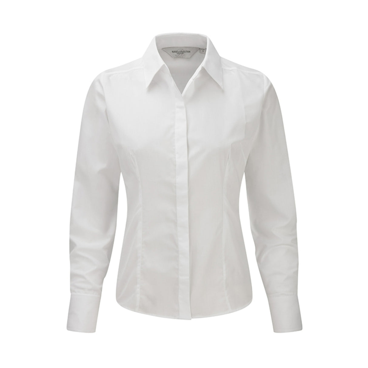 Russell Ladies´ LS Polycotton Easy Care Fitted Poplin Shir