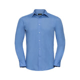 Russell Men´s LS Polycotton Easy Care Tailored Poplin Shirt