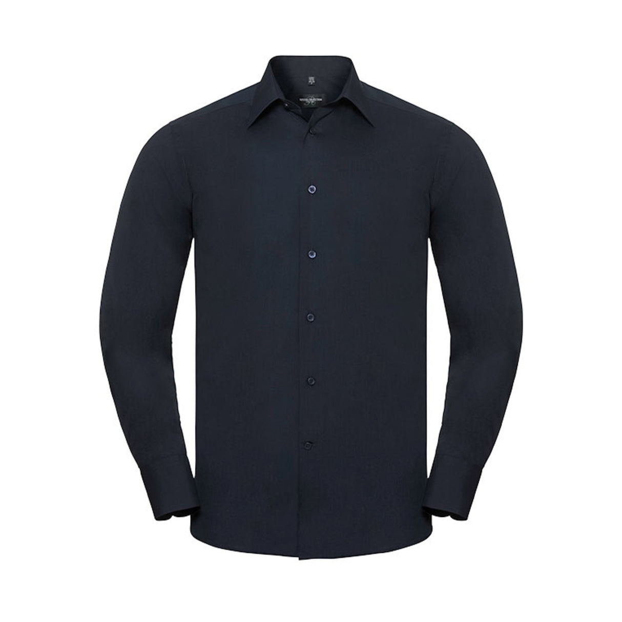 Russell Men´s LS Polycotton Easy Care Tailored Poplin Shirt