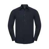 Russell Men´s LS Polycotton Easy Care Tailored Poplin Shirt