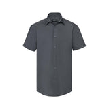 Russell Men´s SS Polycotton Easy Care Tailored Poplin Shir