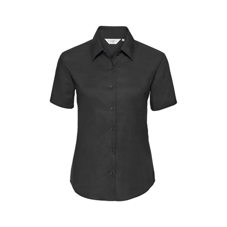 Russell Ladies´ Short Sleeve Easy Care Oxford Shirt