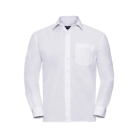 Russell Men´s Long Sleeve Polycotton Easy Care Poplin Shirt