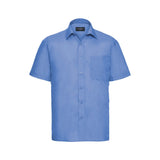 Russell Men´s Short Sleeve Polycotton Easy Care Poplin Sh