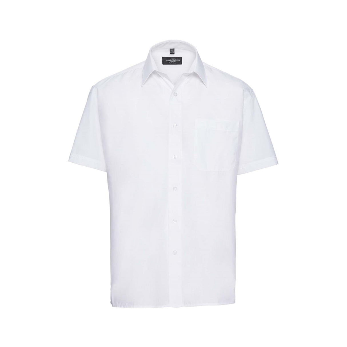 Russell Men´s Short Sleeve Polycotton Easy Care Poplin Sh