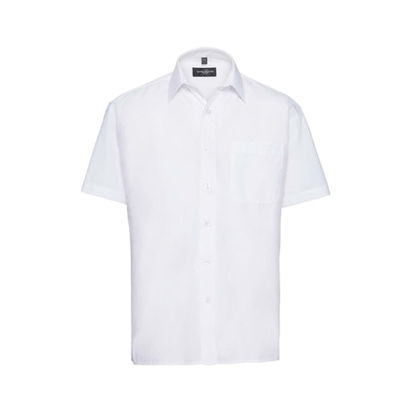 Russell Men´s Short Sleeve Polycotton Easy Care Poplin Sh