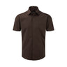 Russell Men Sh Sl Easy Care Fitted