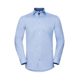 Russell Men´s LS Tailored Contrast Herringbone Shirt