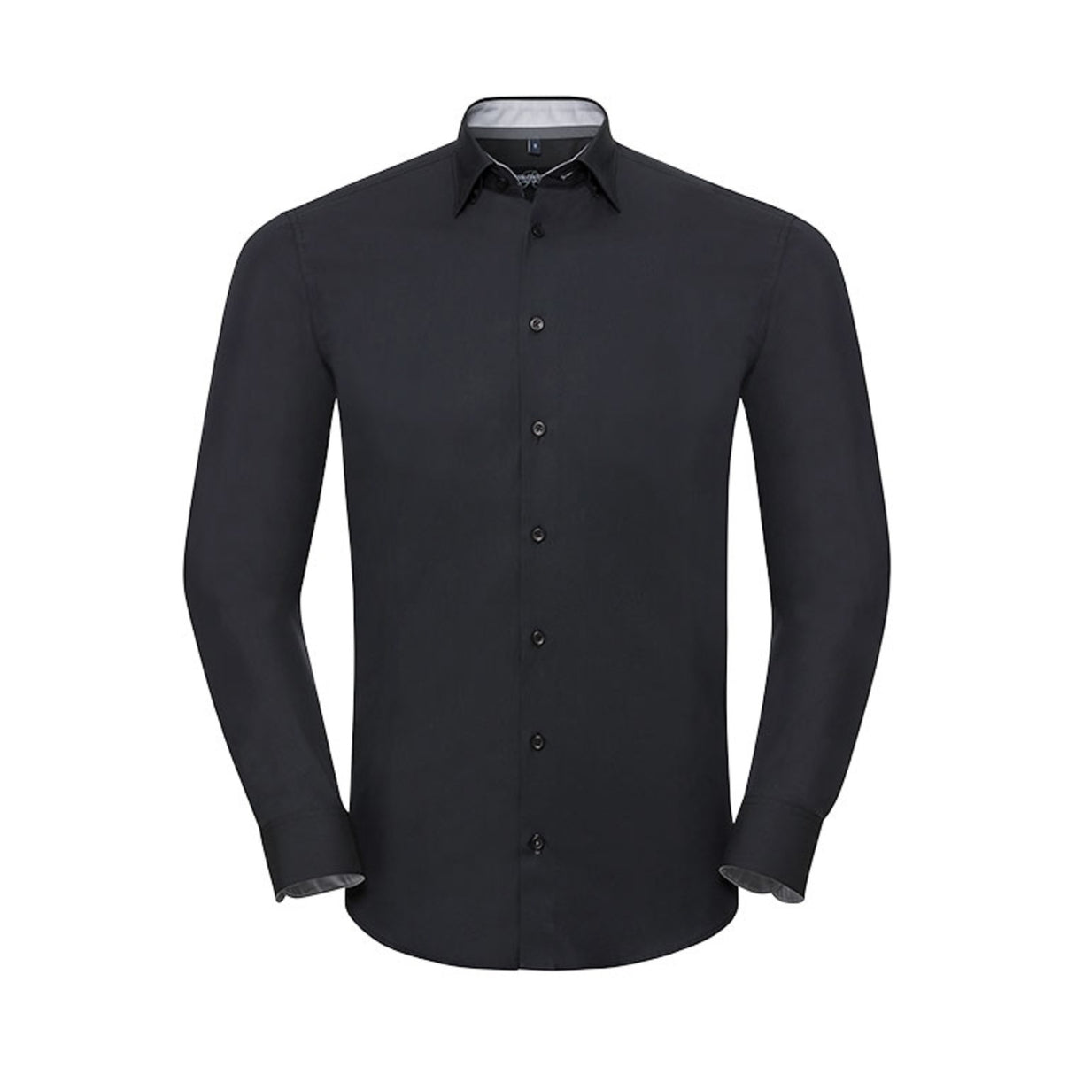 Russell Men´s LS Tailored Contrast Ulitmate Strech Shirt