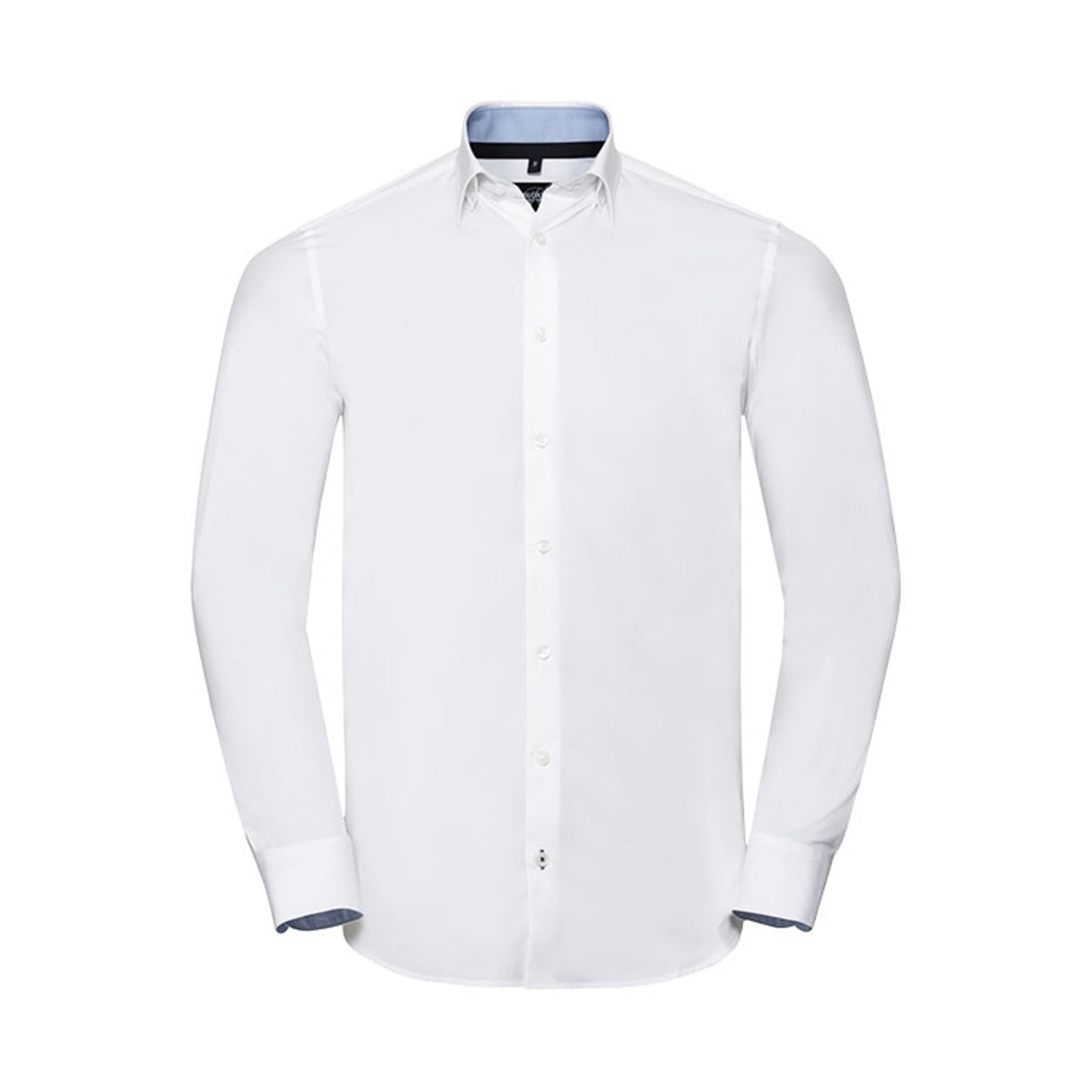 Russell Men´s LS Tailored Contrast Ulitmate Strech Shirt