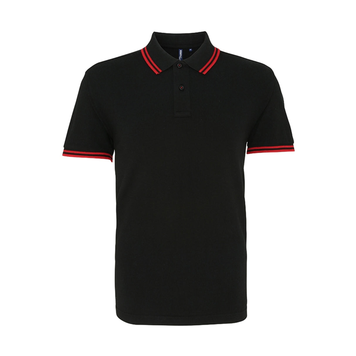Asquith Mens Classic Fit Tipped Polo