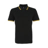 Asquith Mens Classic Fit Tipped Polo