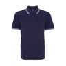 Asquith Mens Classic Fit Tipped Polo