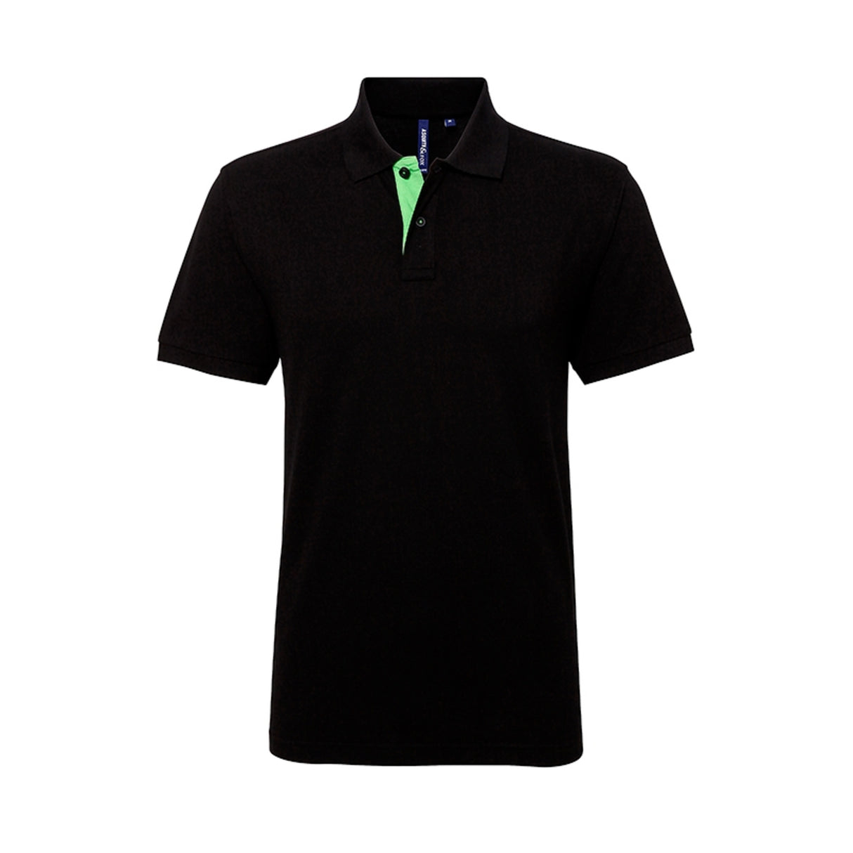 Asquith Mens Classic Fit Contrast Polo