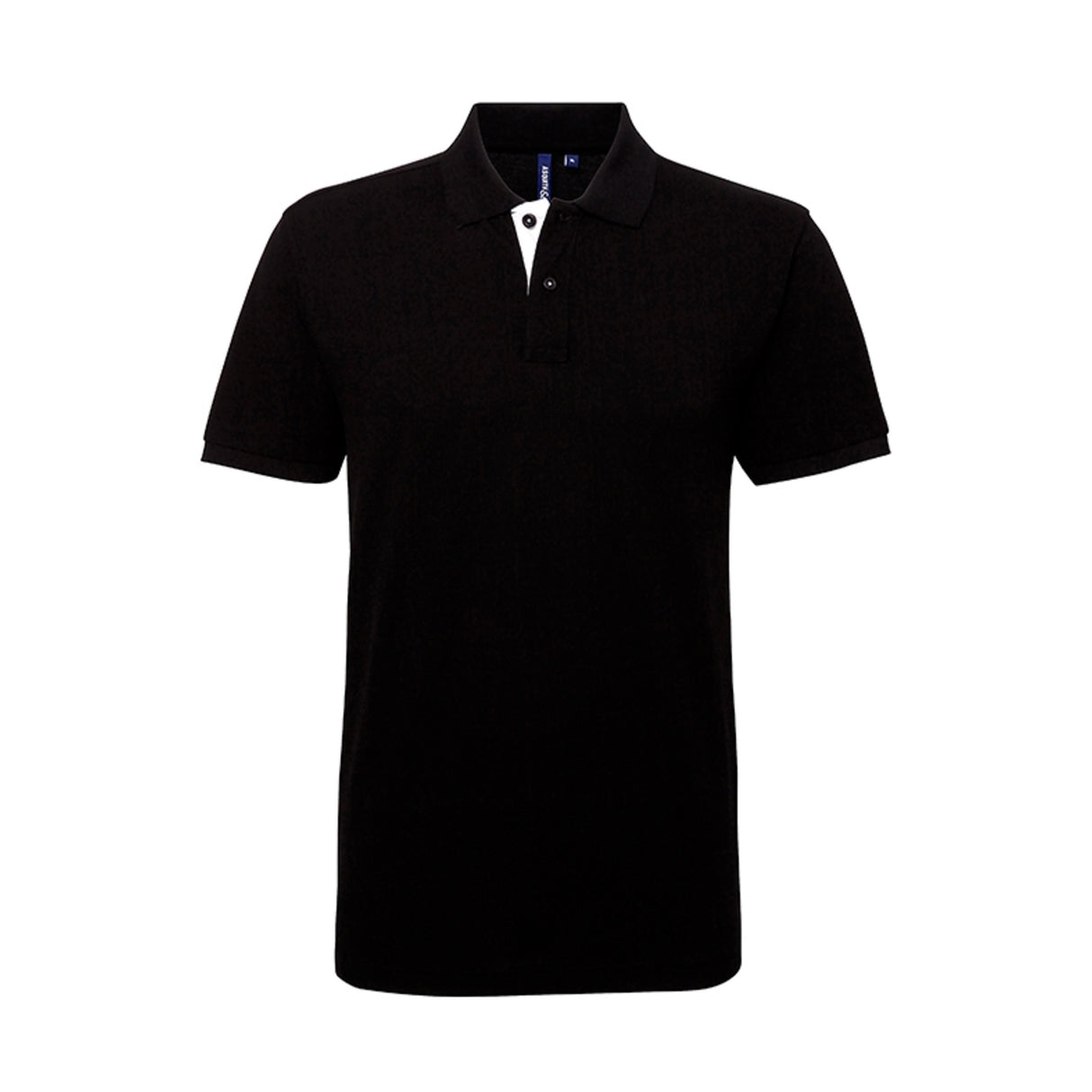 Asquith Mens Classic Fit Contrast Polo