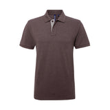 Asquith Mens Classic Fit Contrast Polo