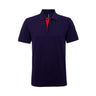 Asquith Mens Classic Fit Contrast Polo