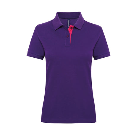 Asquith Women's contrast polo